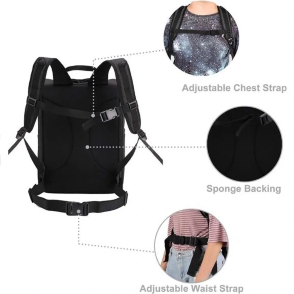 Pet Carrier Backpack for Large/Small Cats and Dogs, Puppies, Safety Features